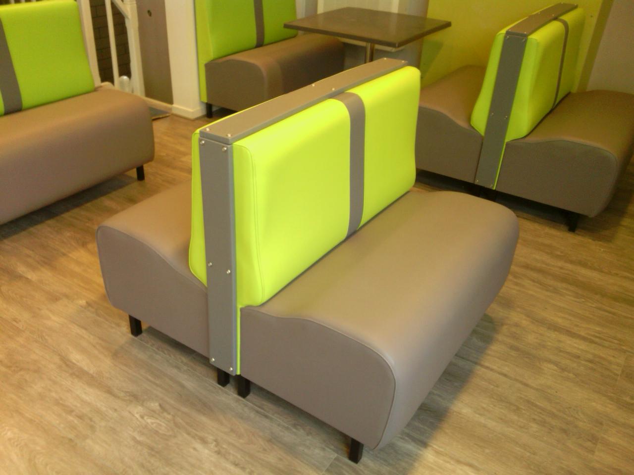 banquette longue jupe bi couleur